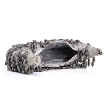 Glam Beaded Clutch Bag
