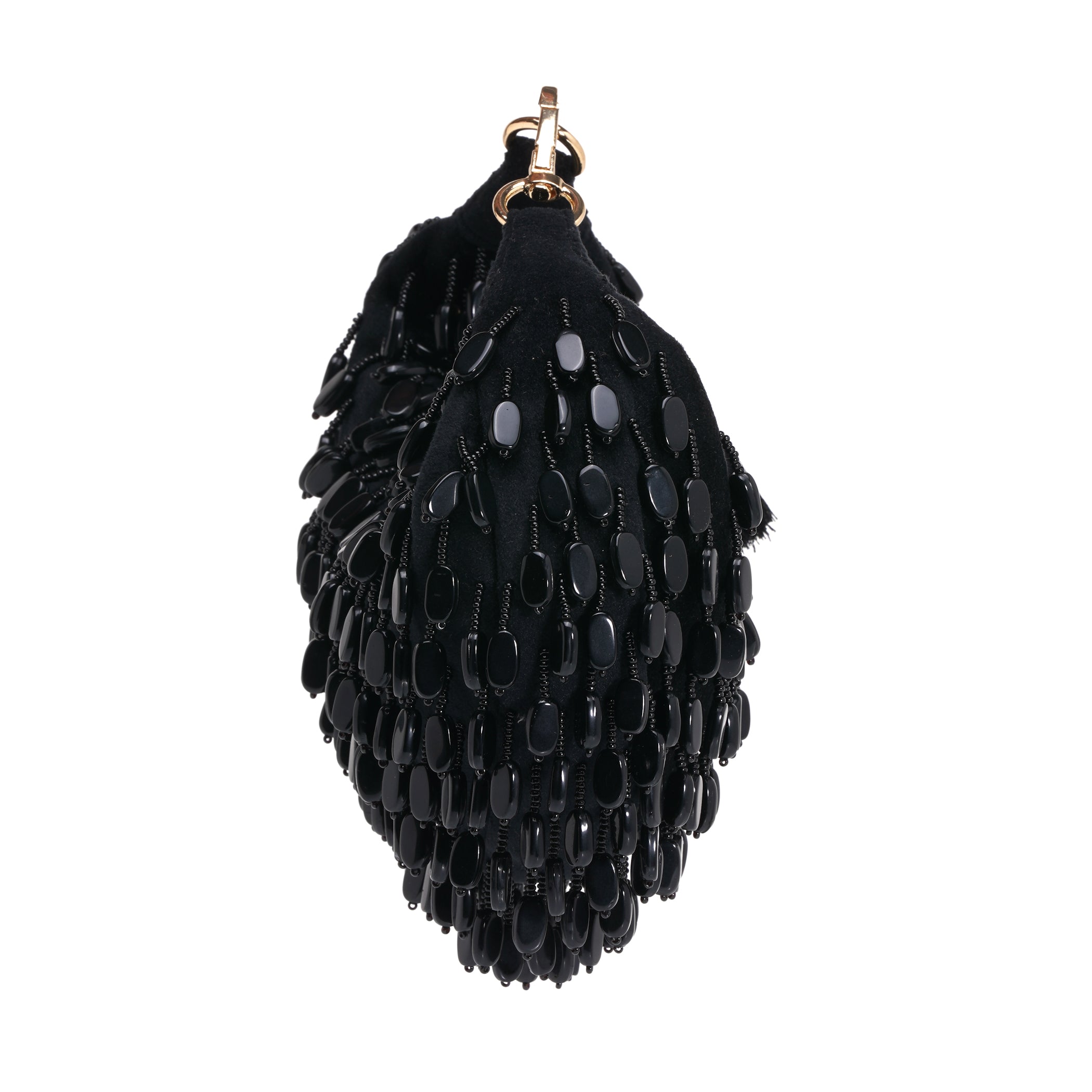 Glam Beaded Clutch Bag