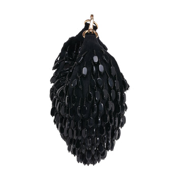 Glam Beaded Clutch Bag
