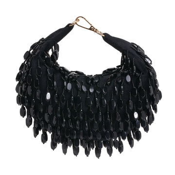 Glam Beaded Clutch Bag