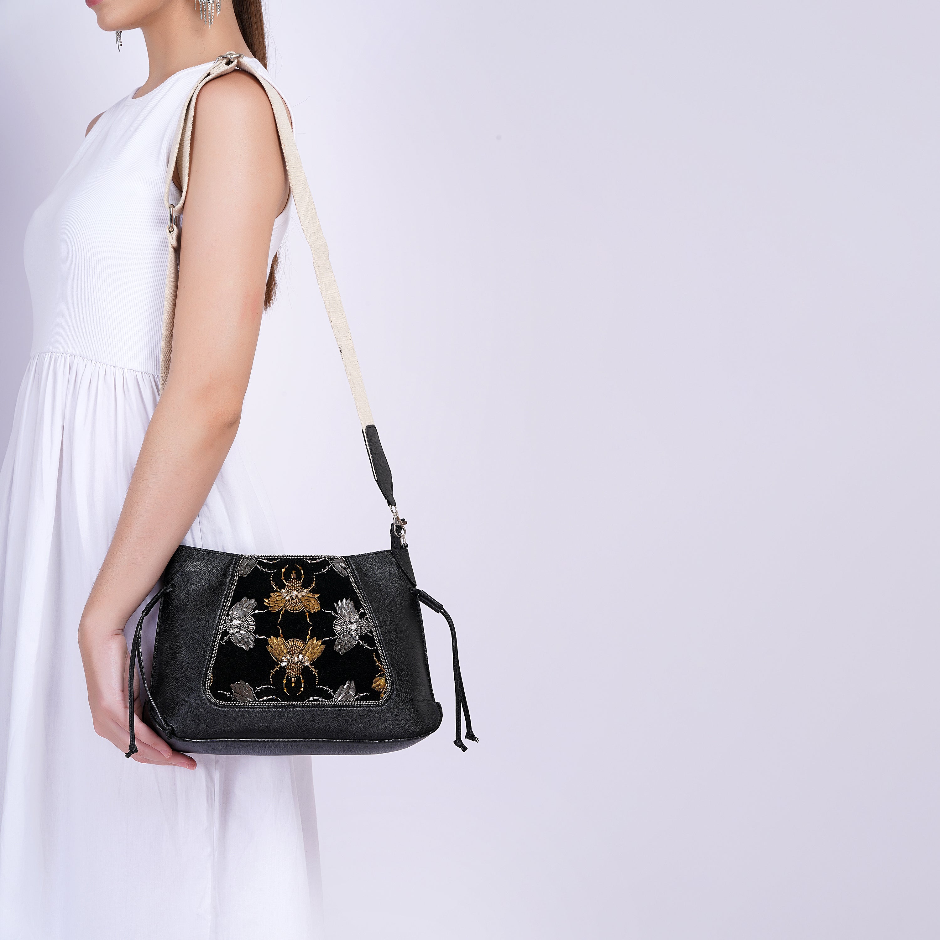 Velvet Sting Cross Body Bag