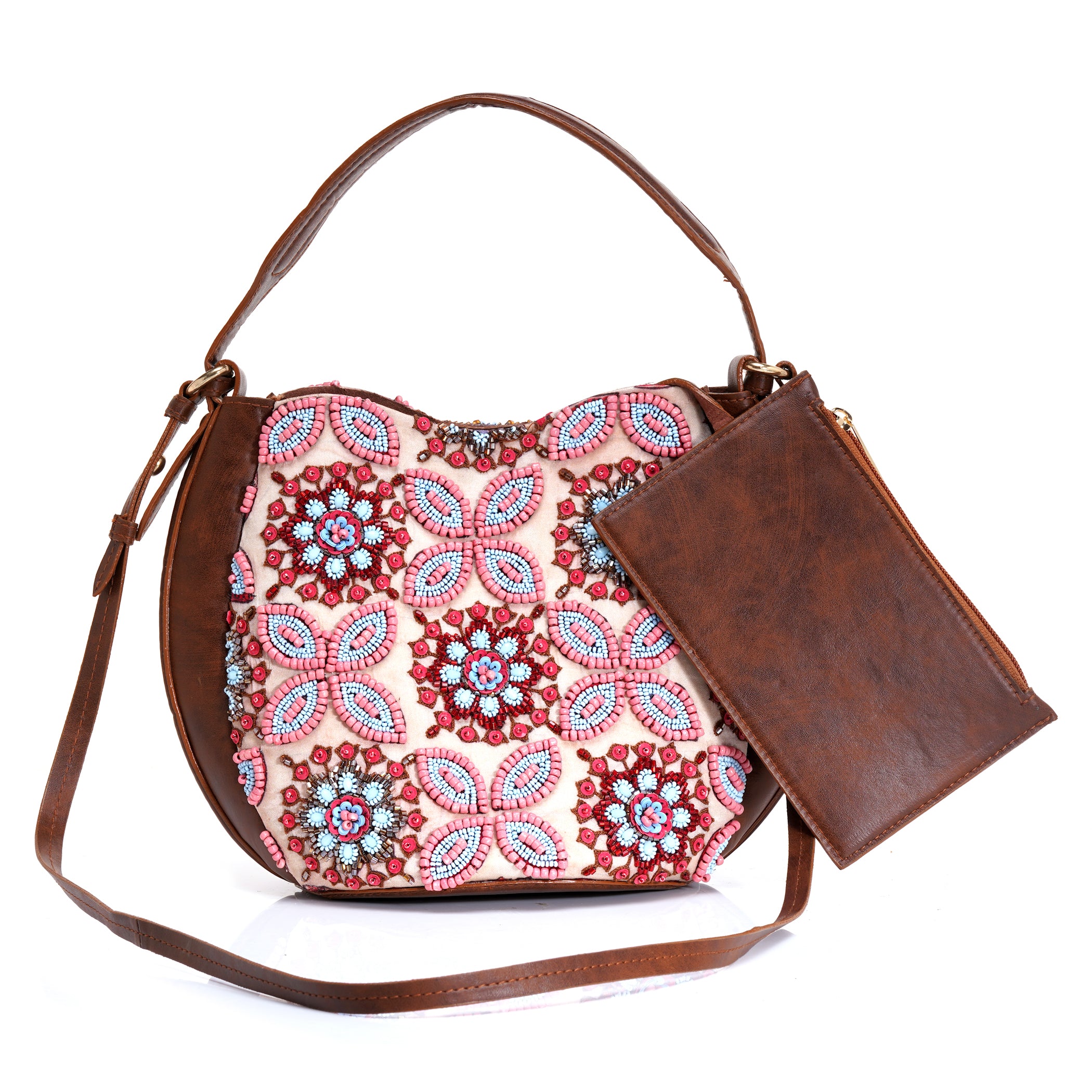 Rustic Rose Cross Body Bag