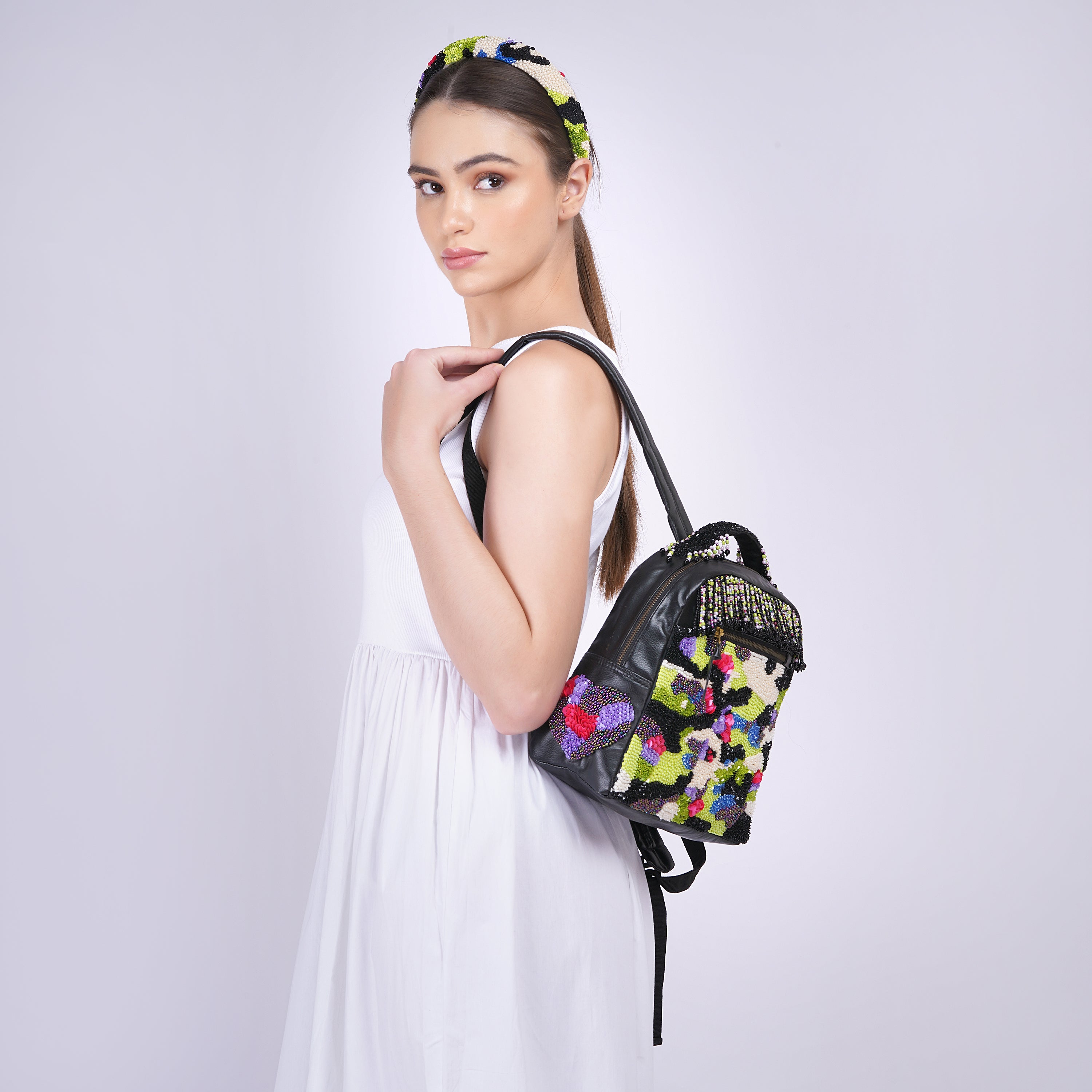 Color Clash Bag Pack Bag