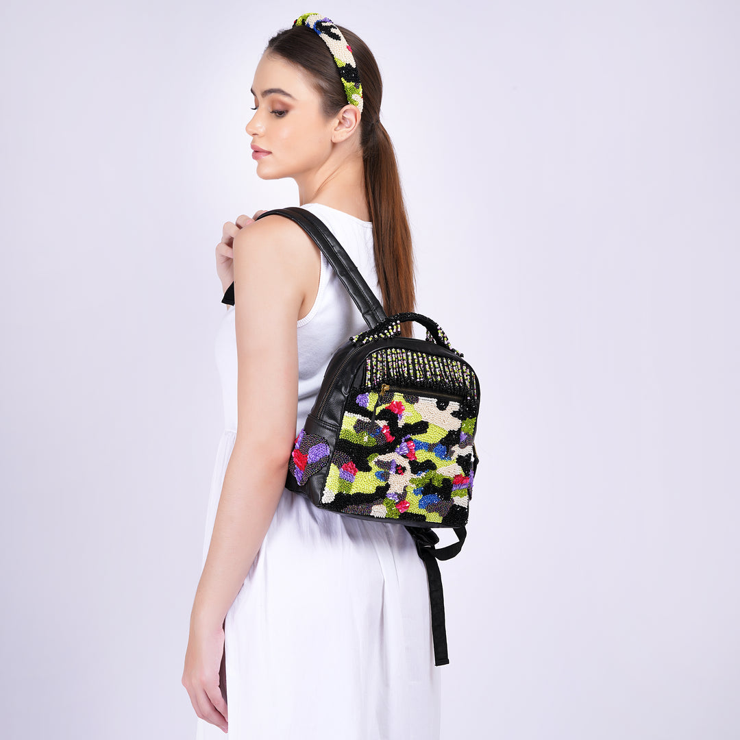 Color Clash Bag Pack Bag