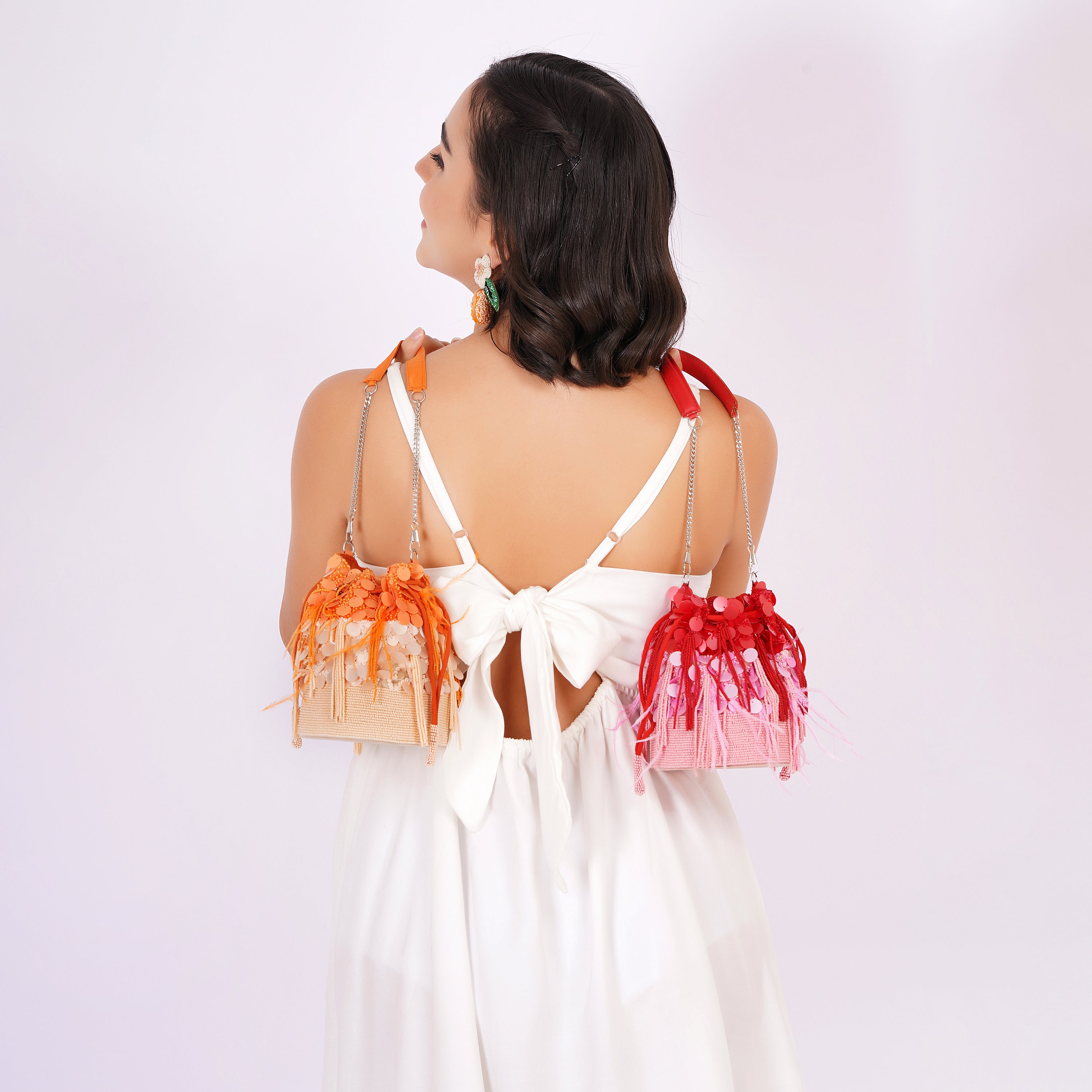 Disco Bloom Bucket Bag