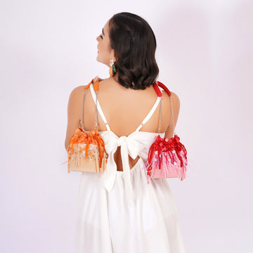 Disco Bloom Bucket Bag