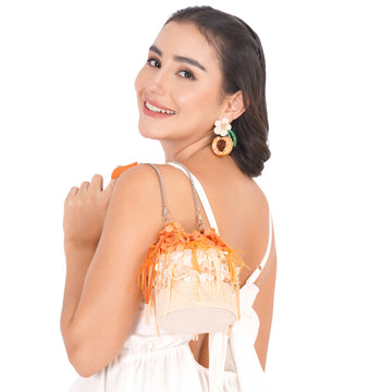 Disco Bloom Bucket Bag