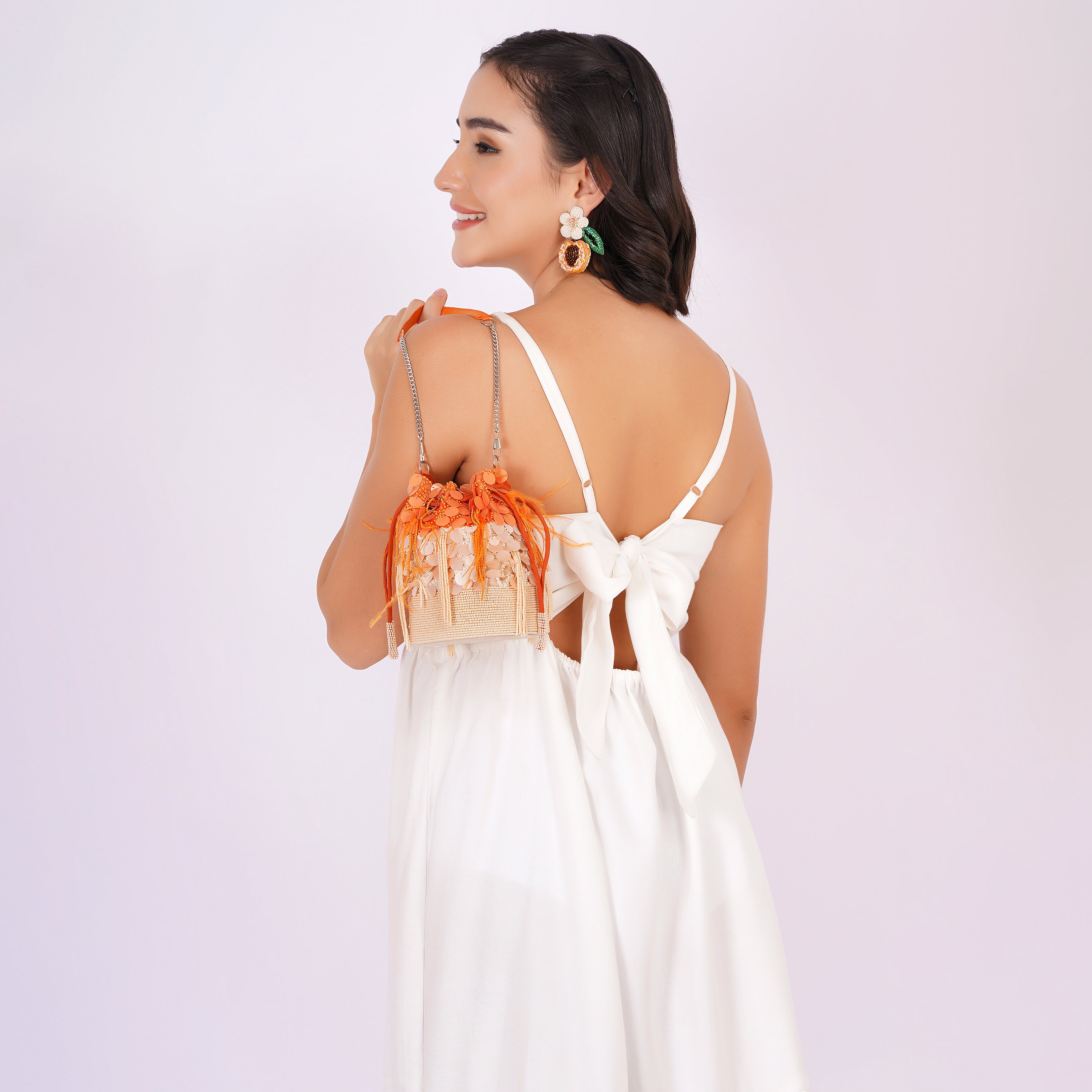 Disco Bloom Bucket Bag
