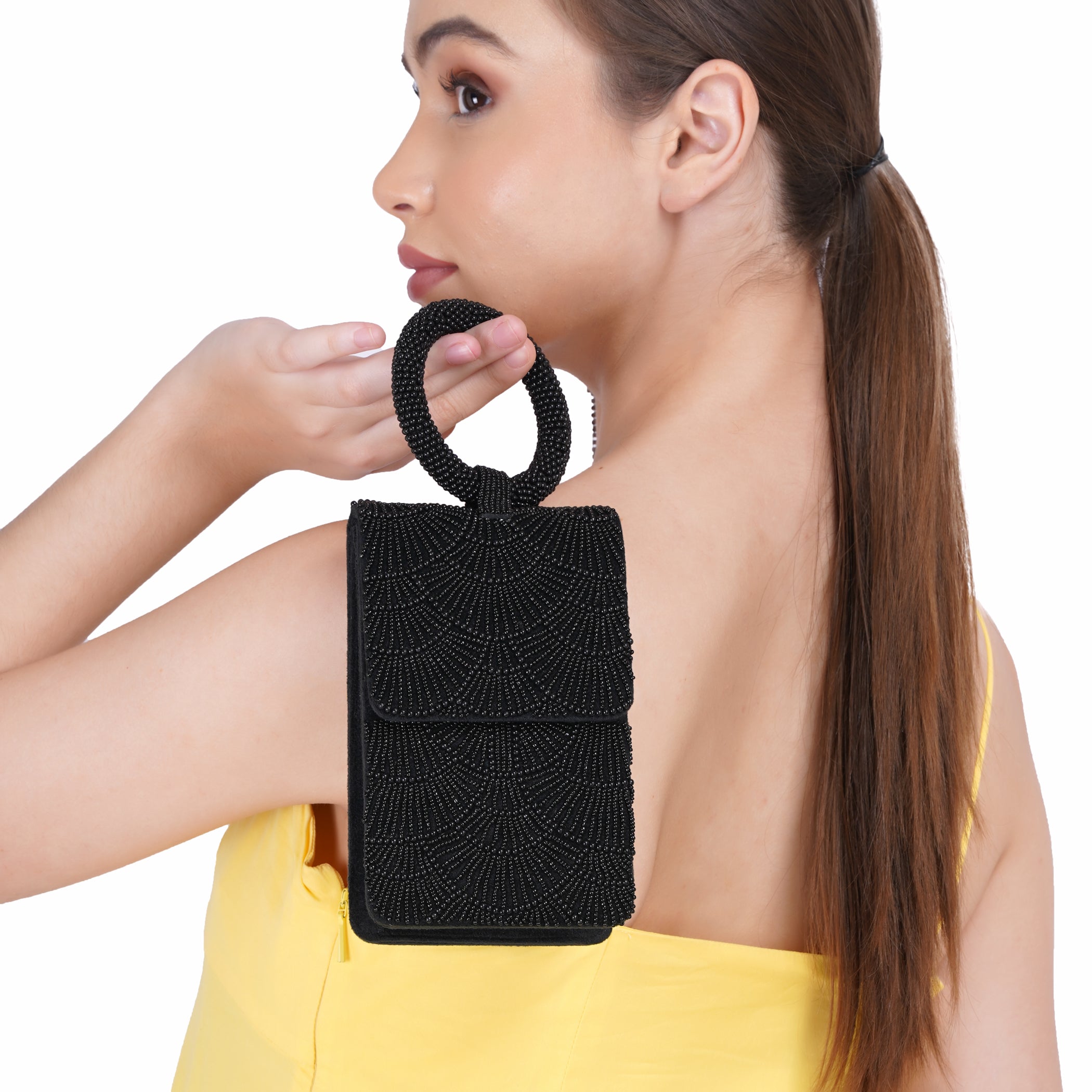 Moon Wave Clutch Bag