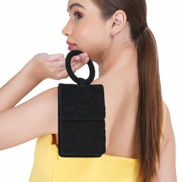 Moon Wave Clutch Bag