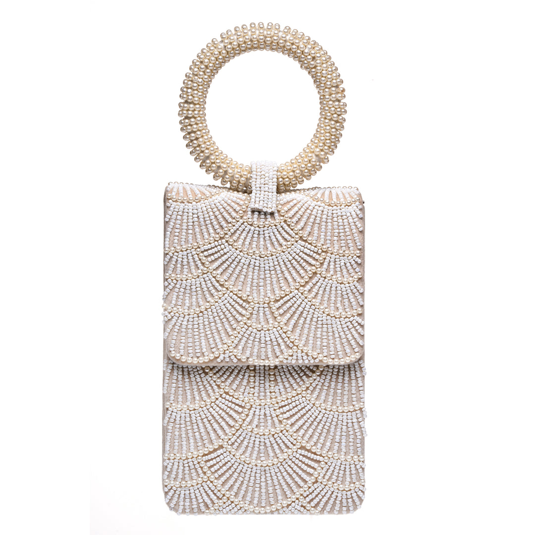 Moon Wave Clutch Bag