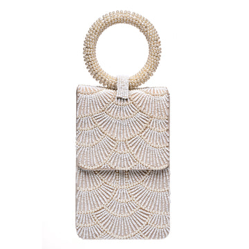 Moon Wave Clutch Bag