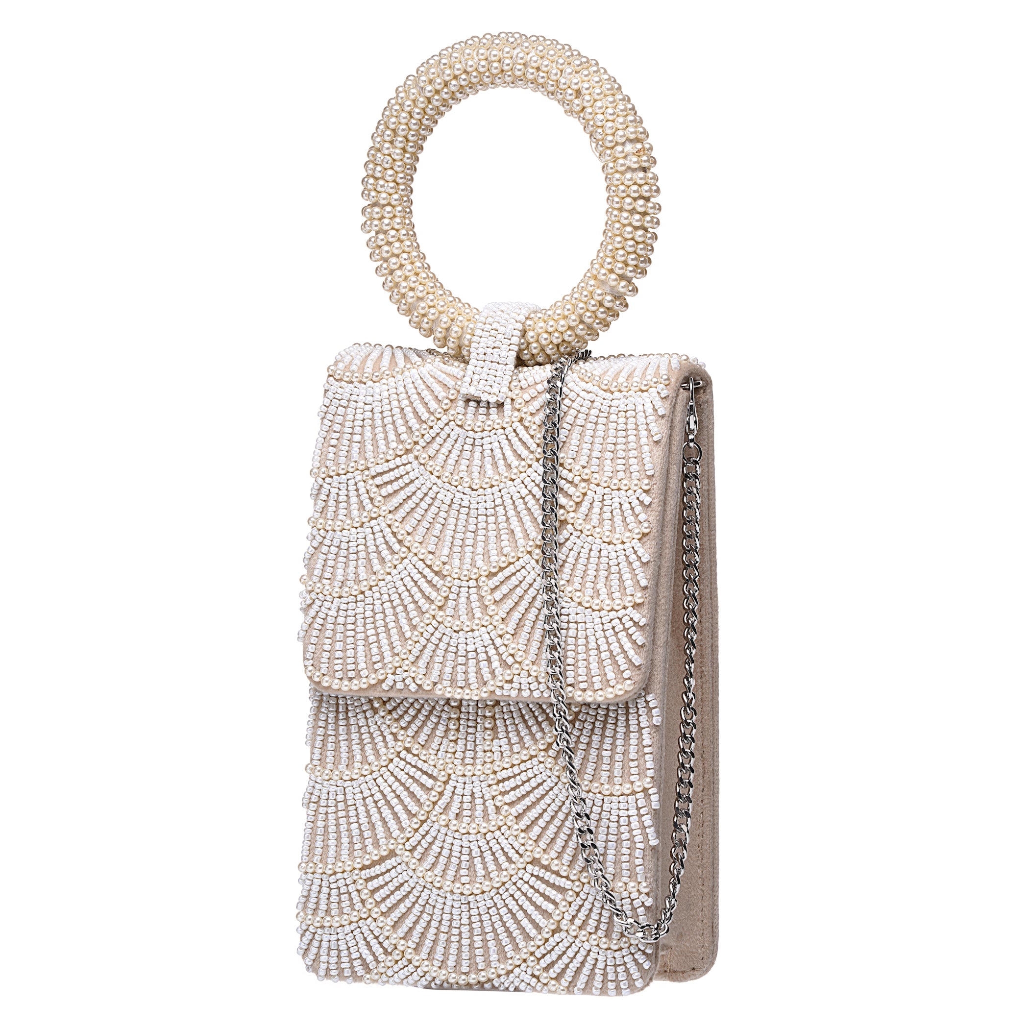 Moon Wave Clutch Bag