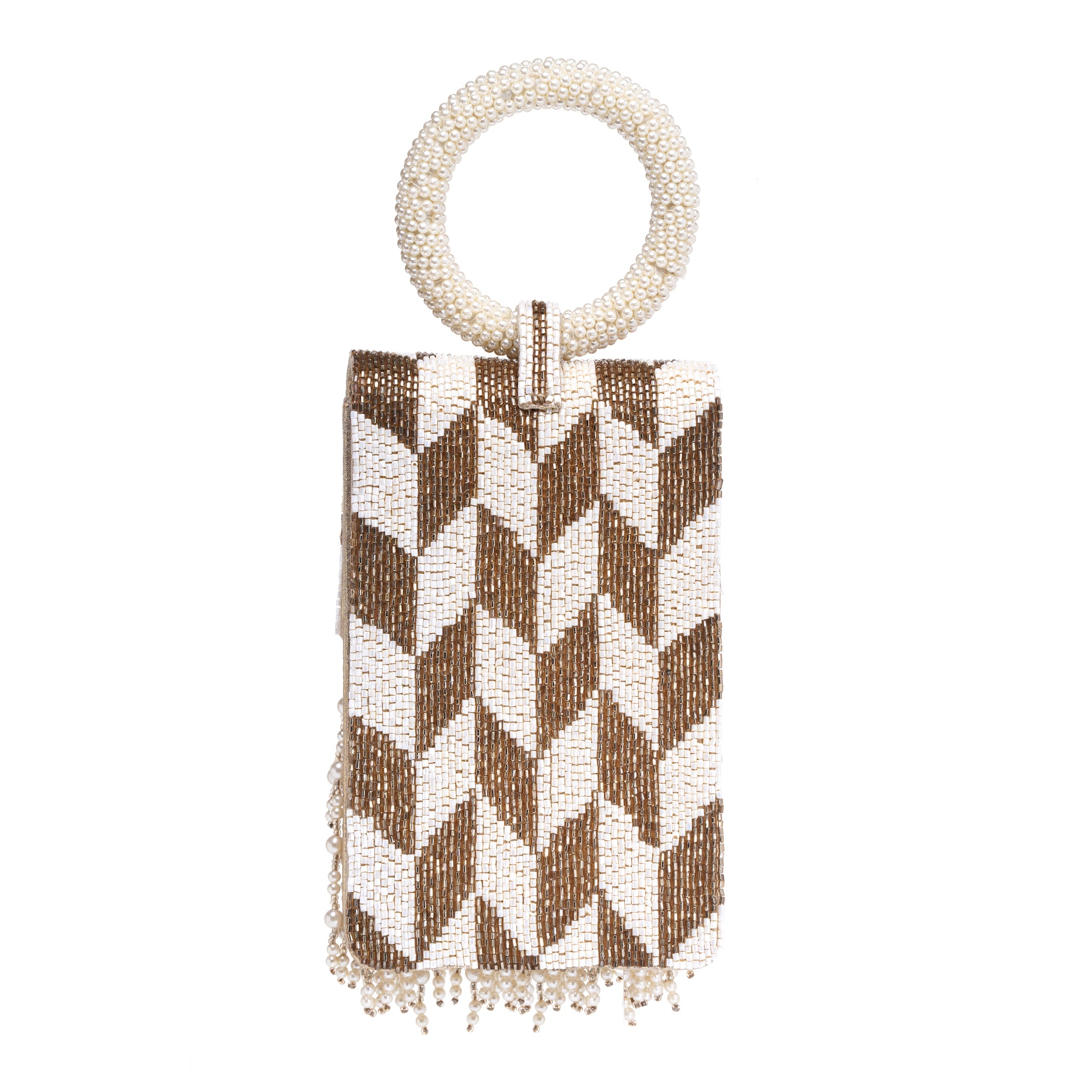 Pearl Prism Clutch Bag