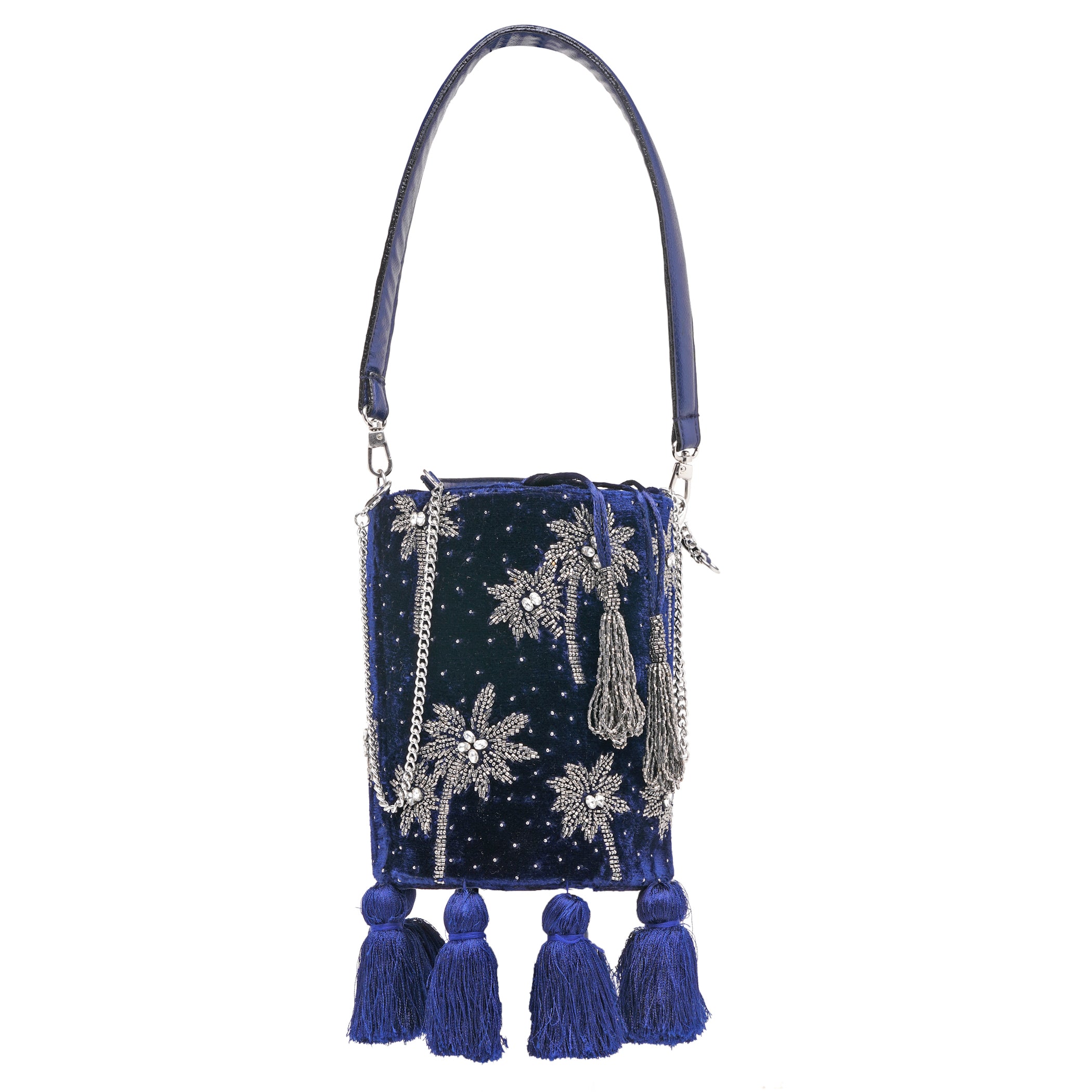 Lux Palm Bucket Bag