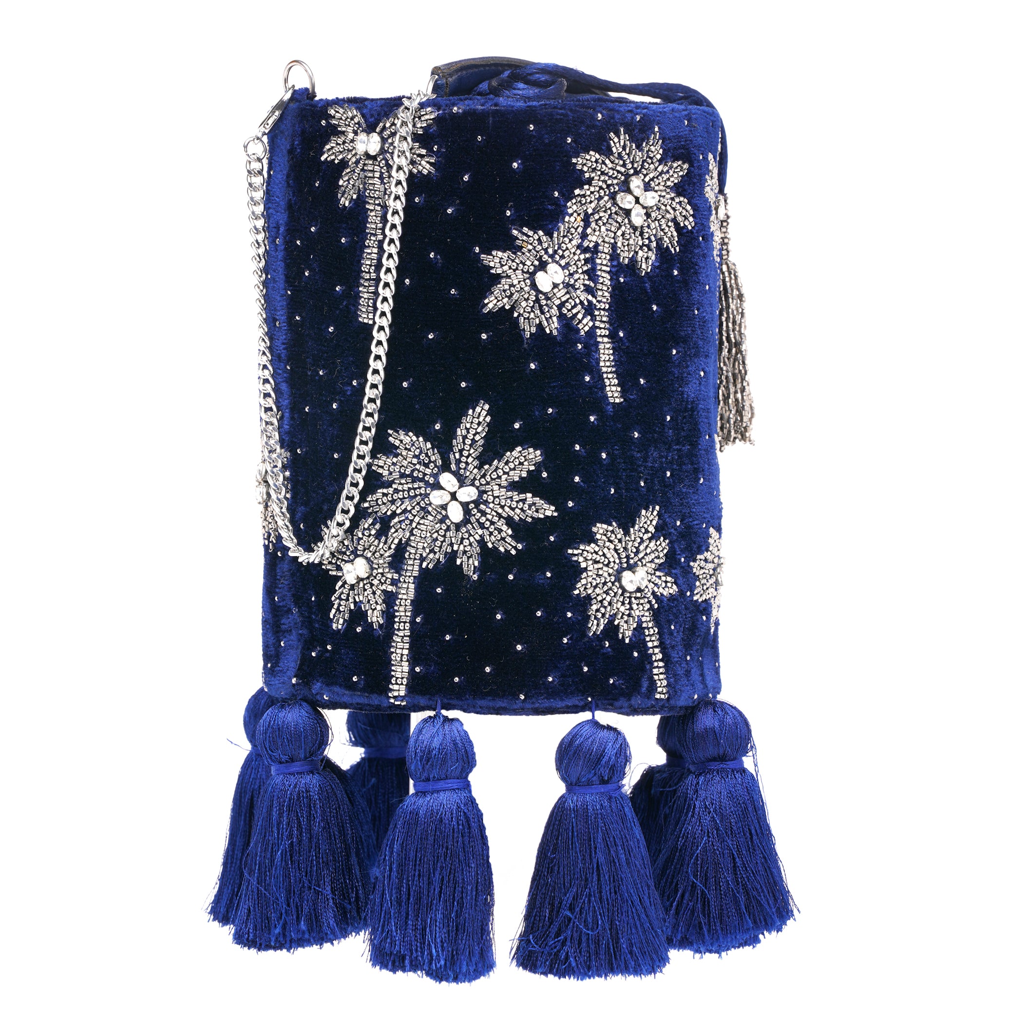 Lux Palm Bucket Bag