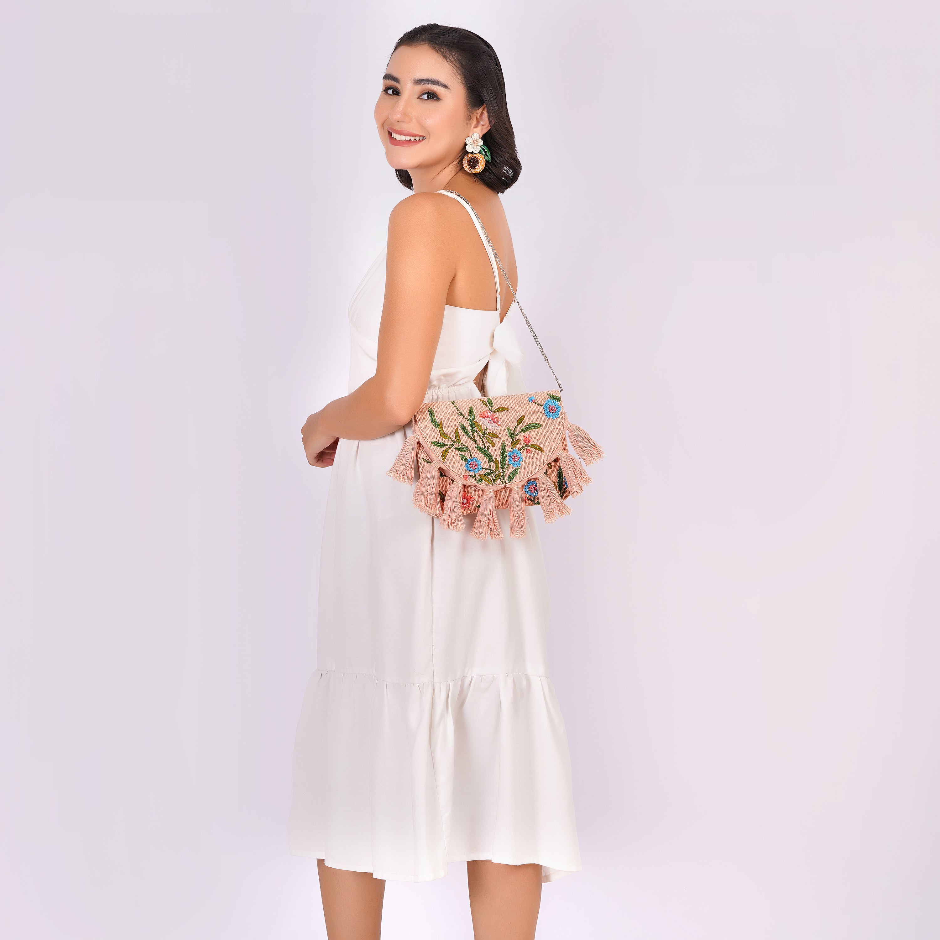 Flora Swing Clutch Bag