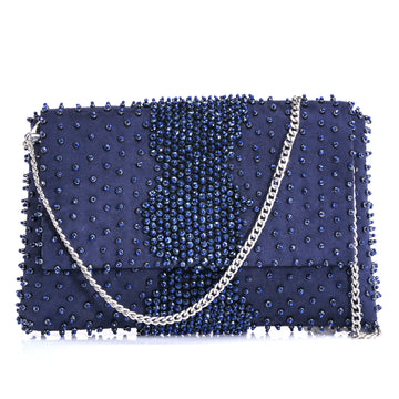 Azure Chic Clutch Bag
