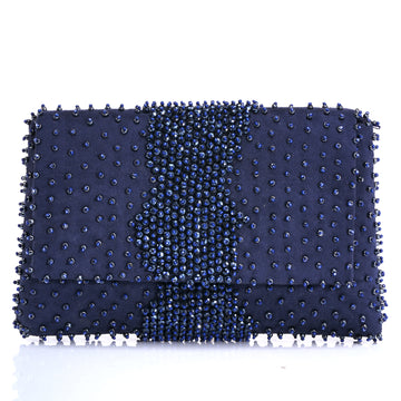 Azure Chic Clutch Bag