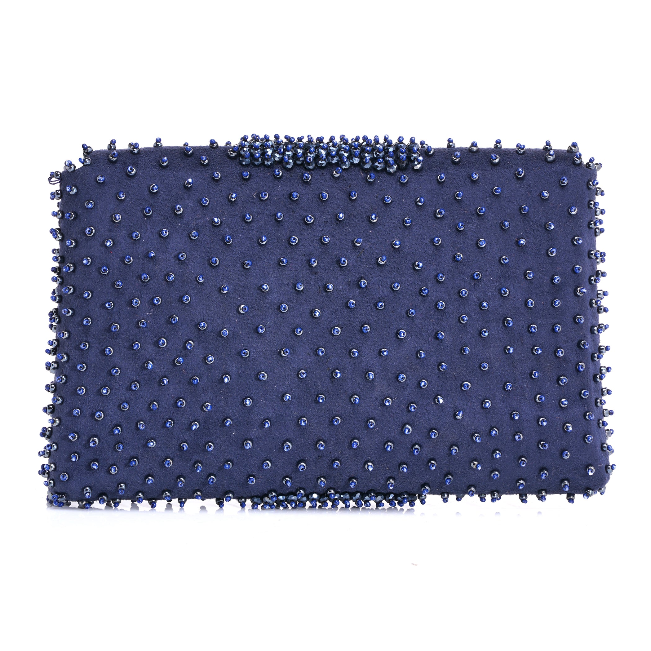 Azure Chic Clutch Bag