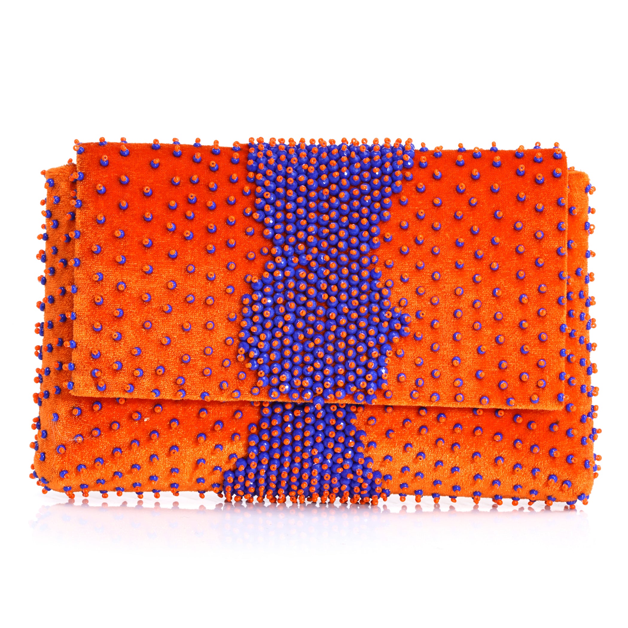 Azure Chic Clutch Bag