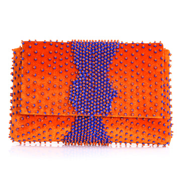 Azure Chic Clutch Bag