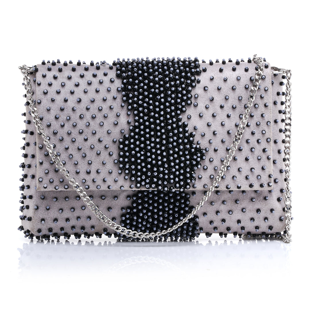 Azure Chic Clutch Bag