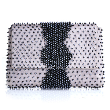 Azure Chic Clutch Bag