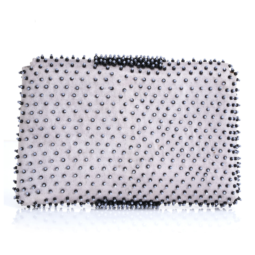 Azure Chic Clutch Bag