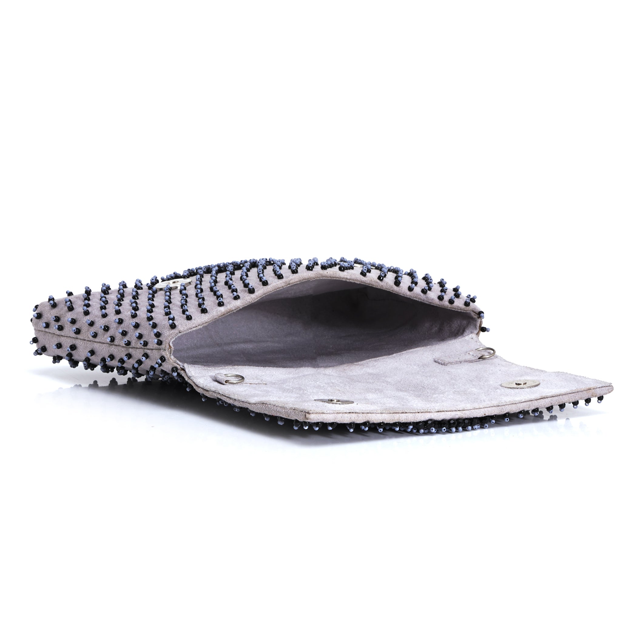 Azure Chic Clutch Bag