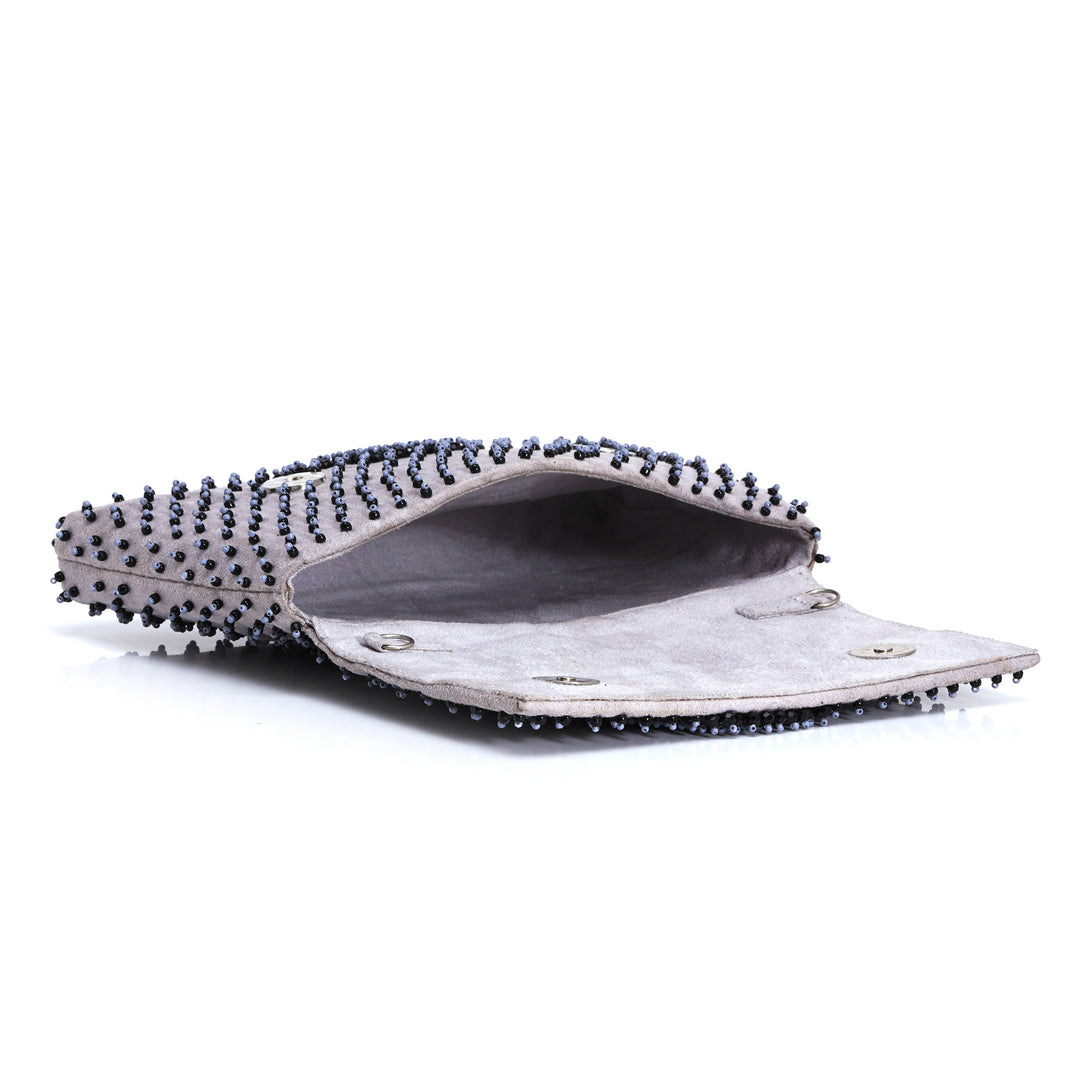 Azure Chic Clutch Bag