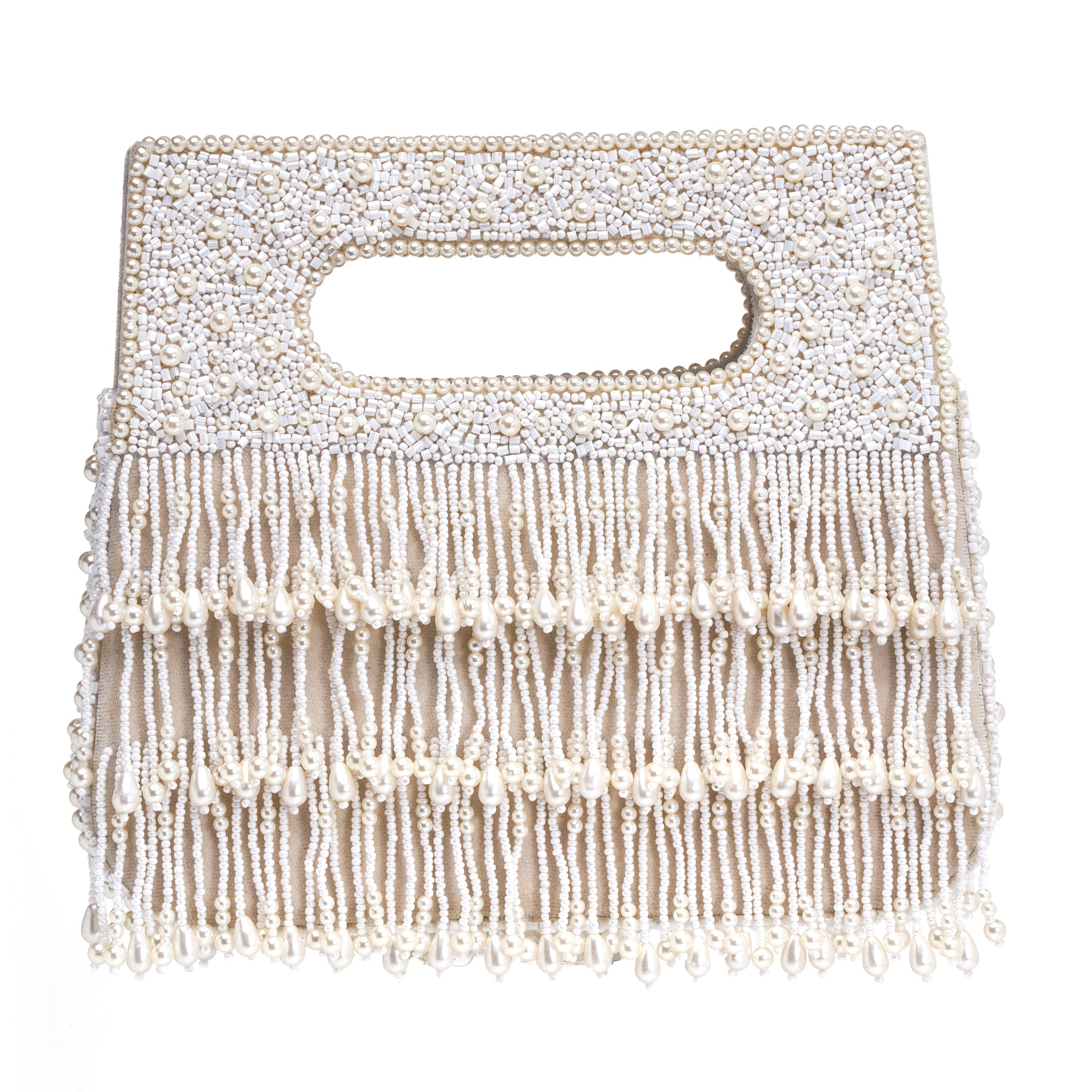 Luxe Fringe Clutch Bag