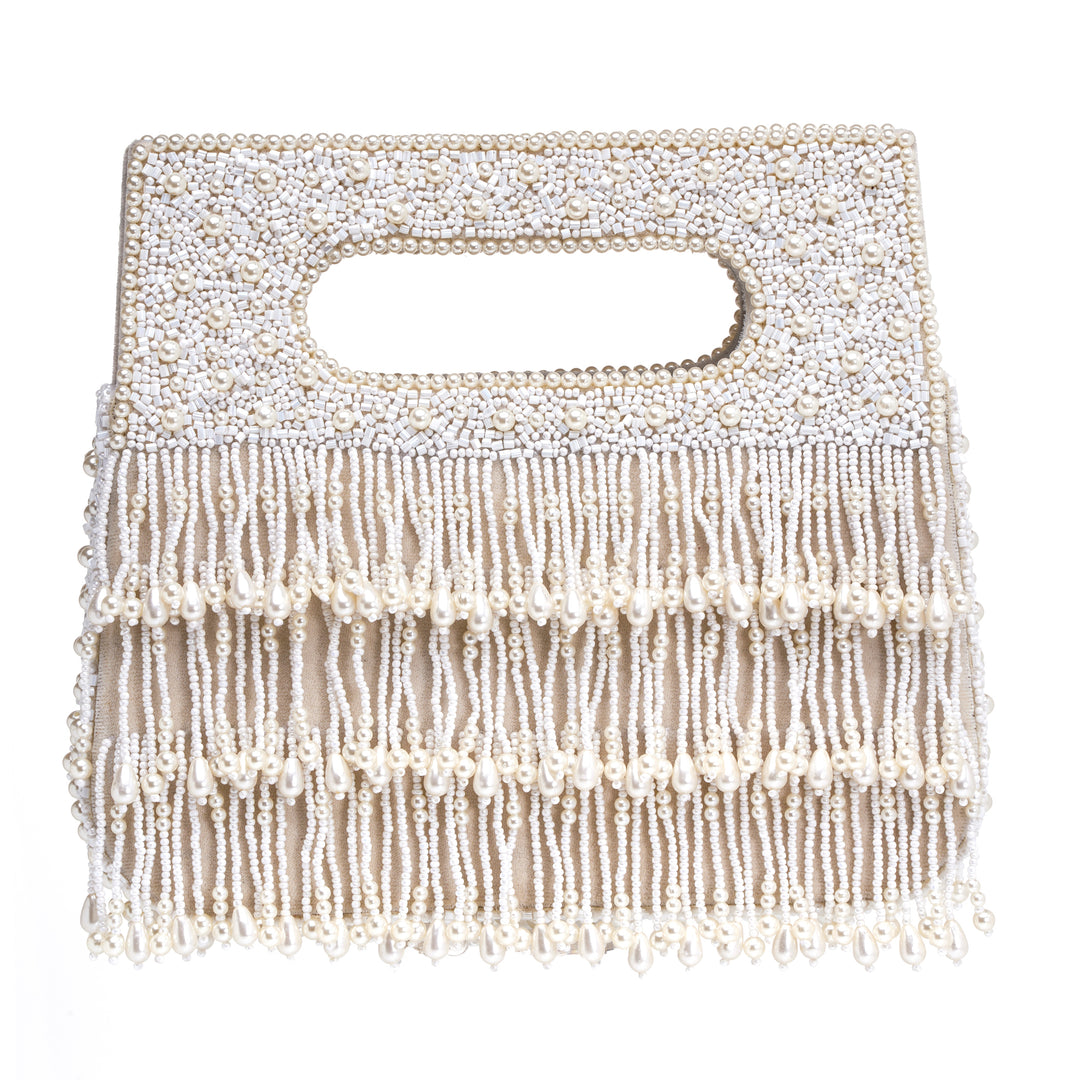 Luxe Fringe Clutch Bag