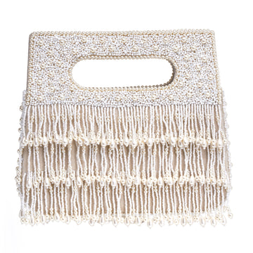 Luxe Fringe Clutch Bag
