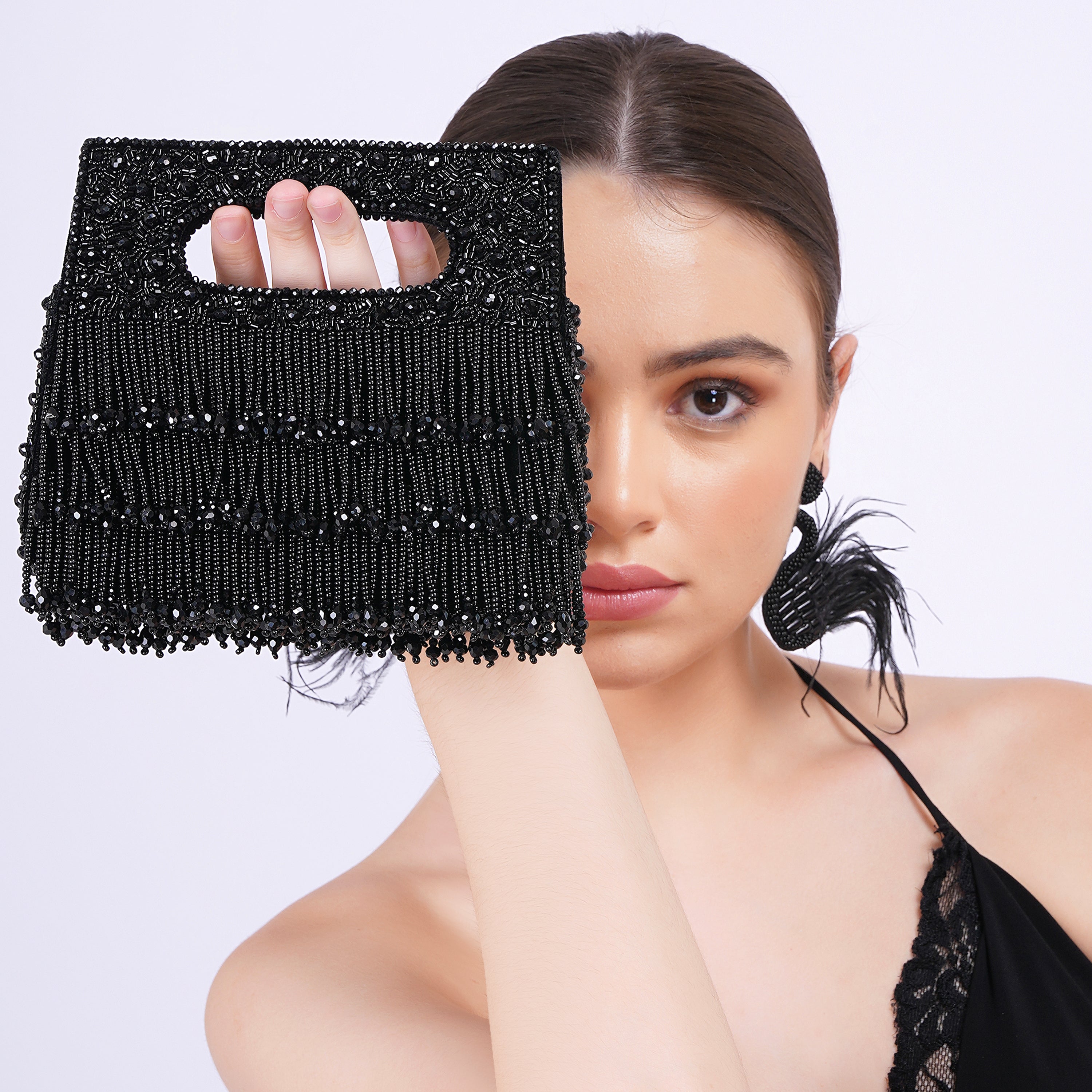 Luxe Fringe Clutch Bag
