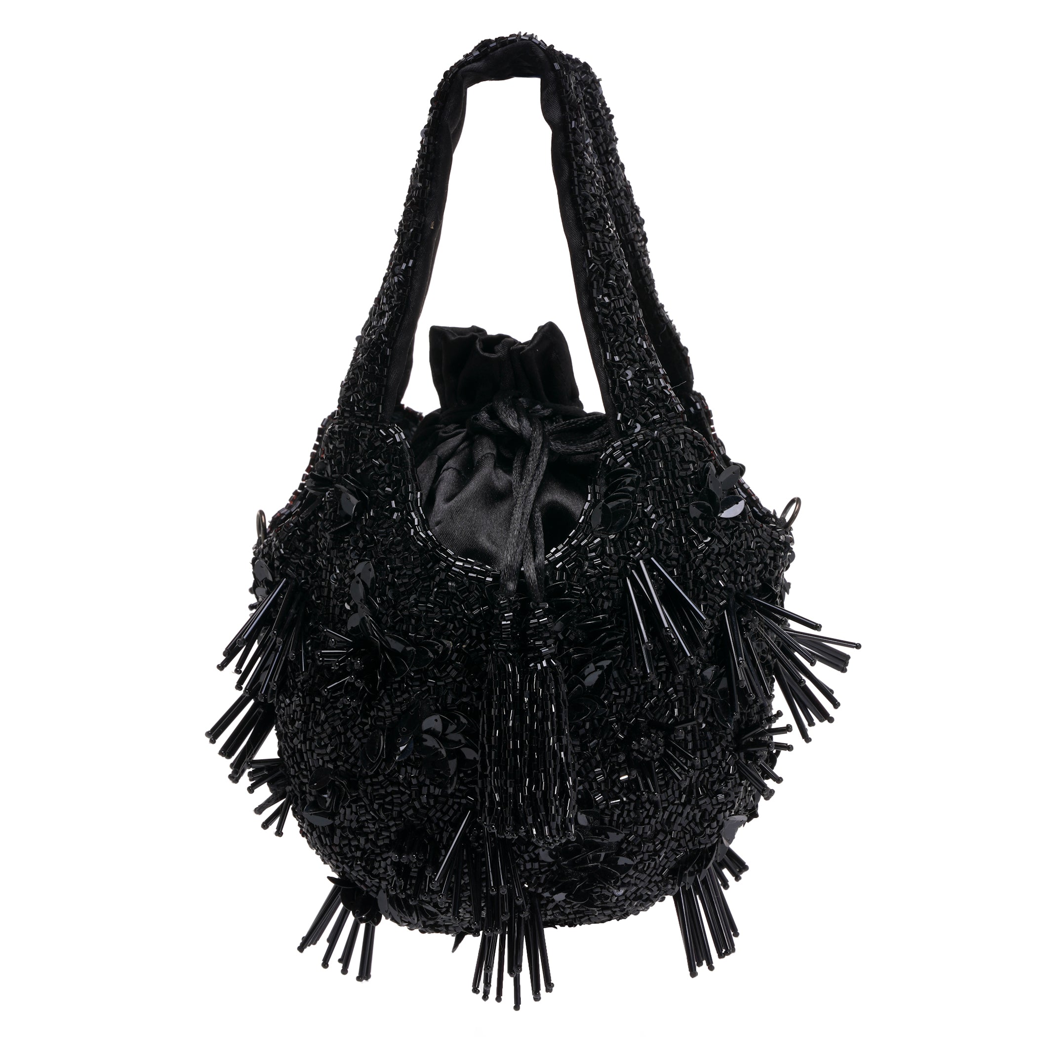 Black Glow Clutch Bag