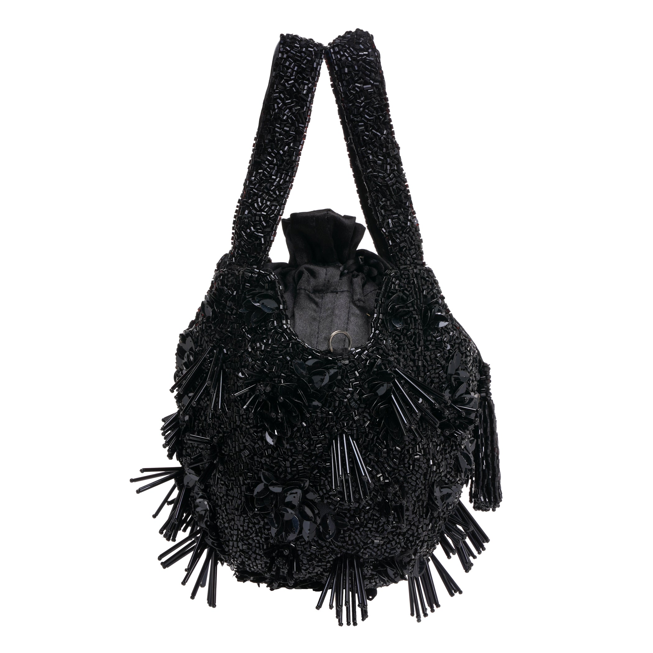 Black Glow Clutch Bag