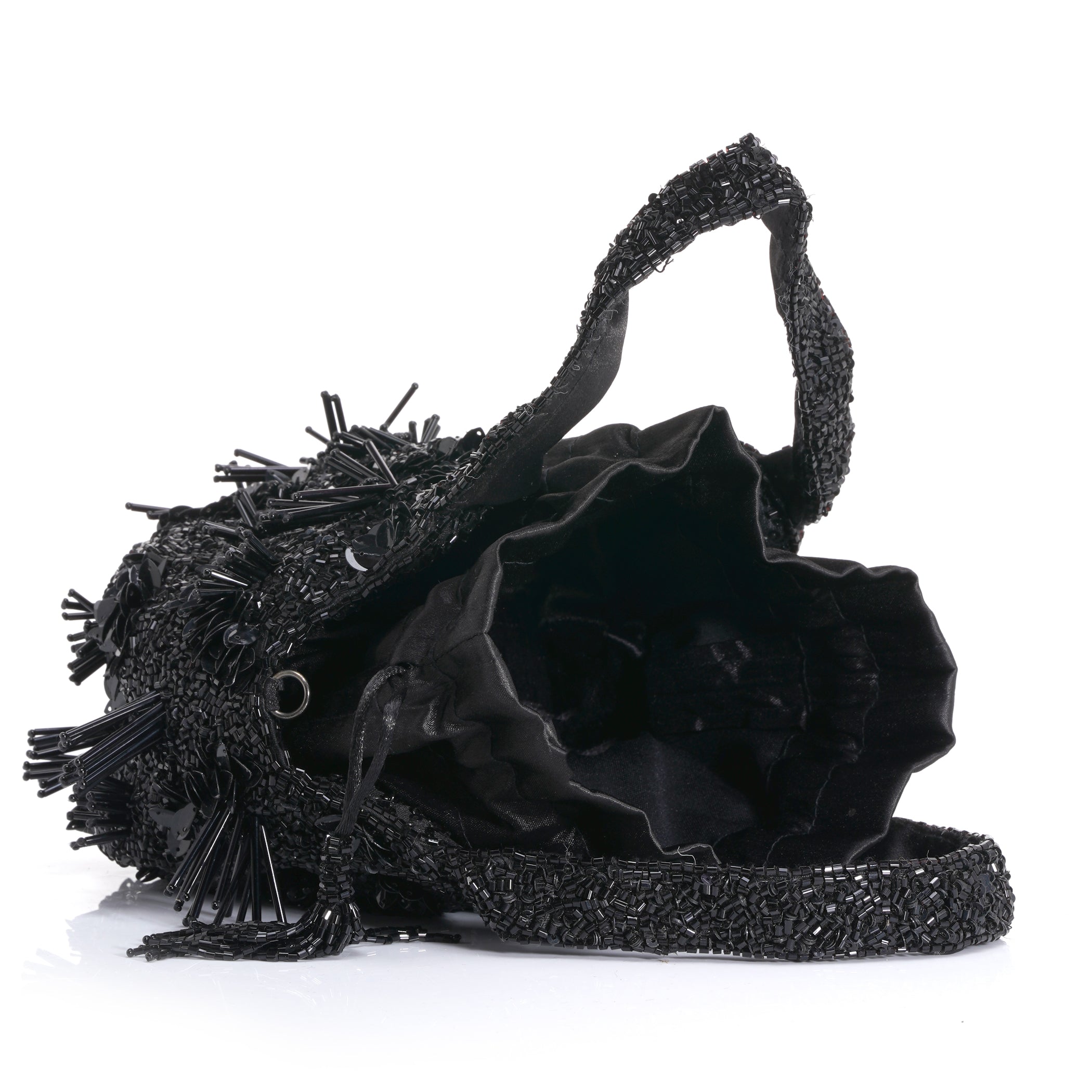 Black Glow Clutch Bag