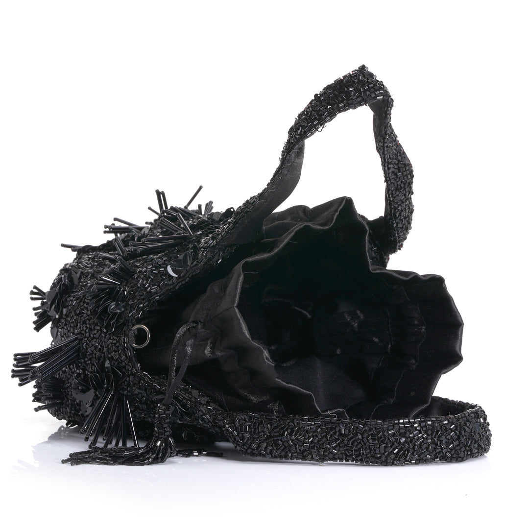 Black Glow Potli Bag