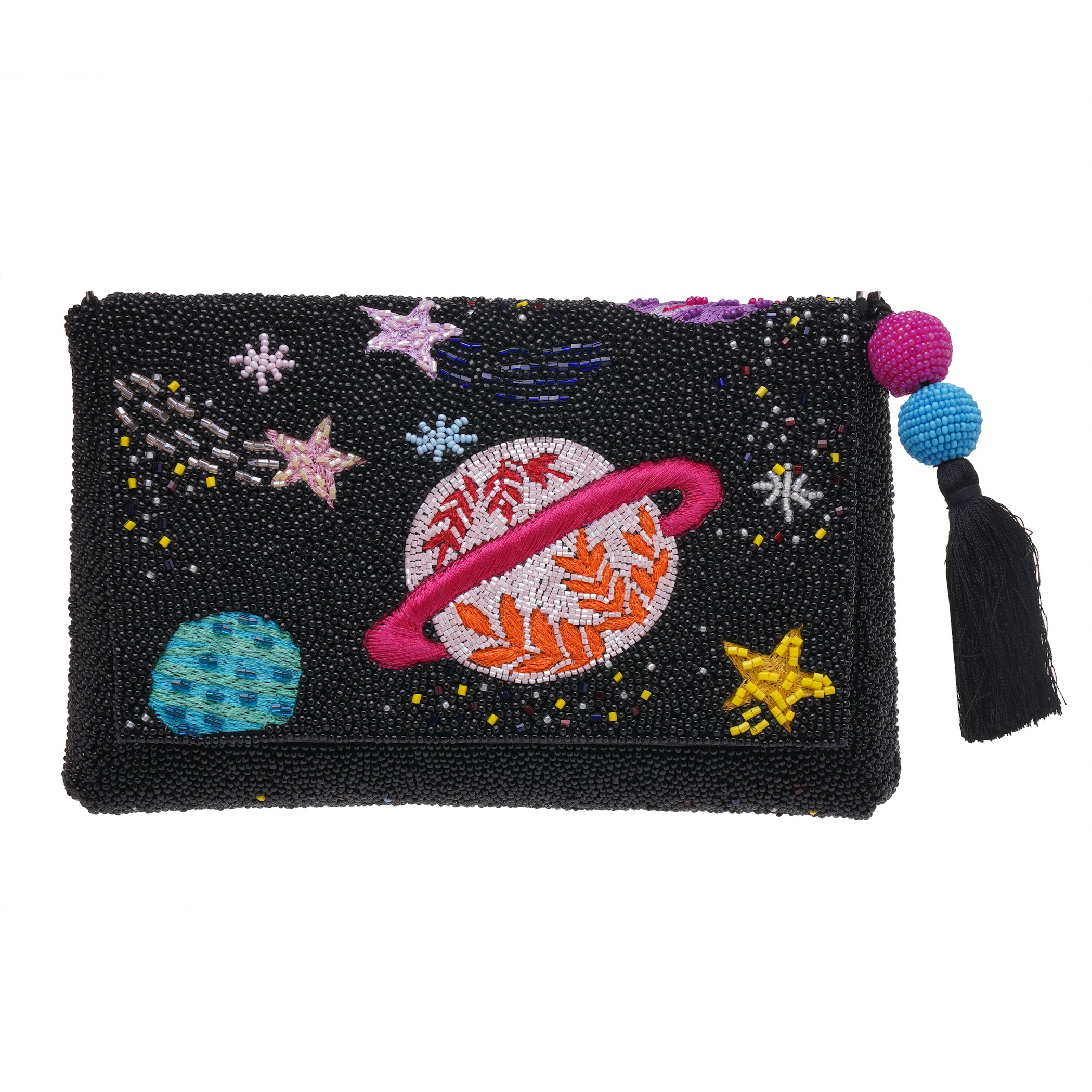 Planet Clutch Bag