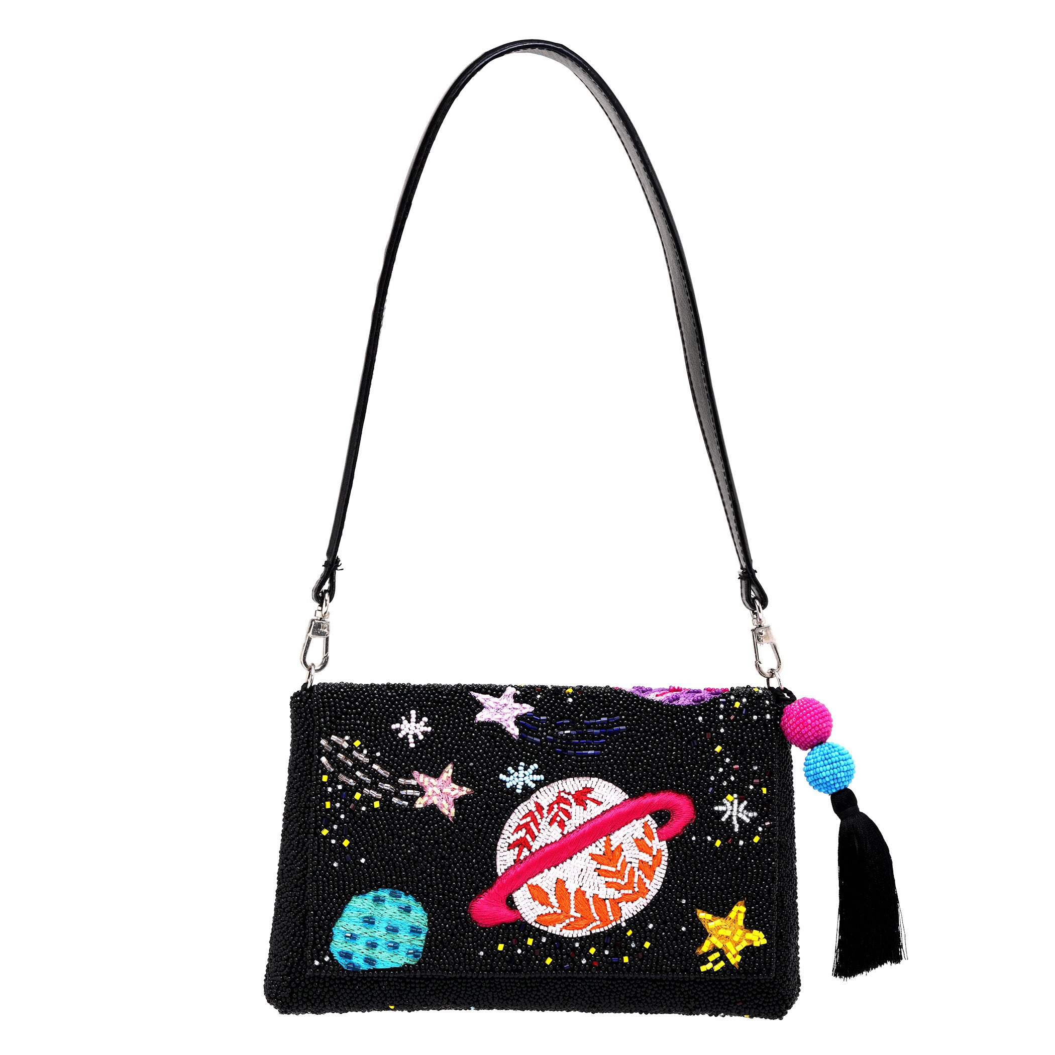 Planet Clutch Bag