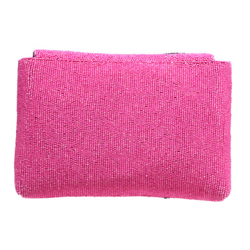 Zebra Heart Clutch Bag
