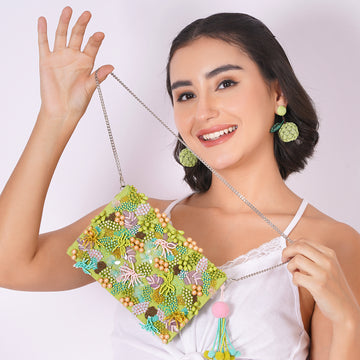 Colour Pop Clutch Bag
