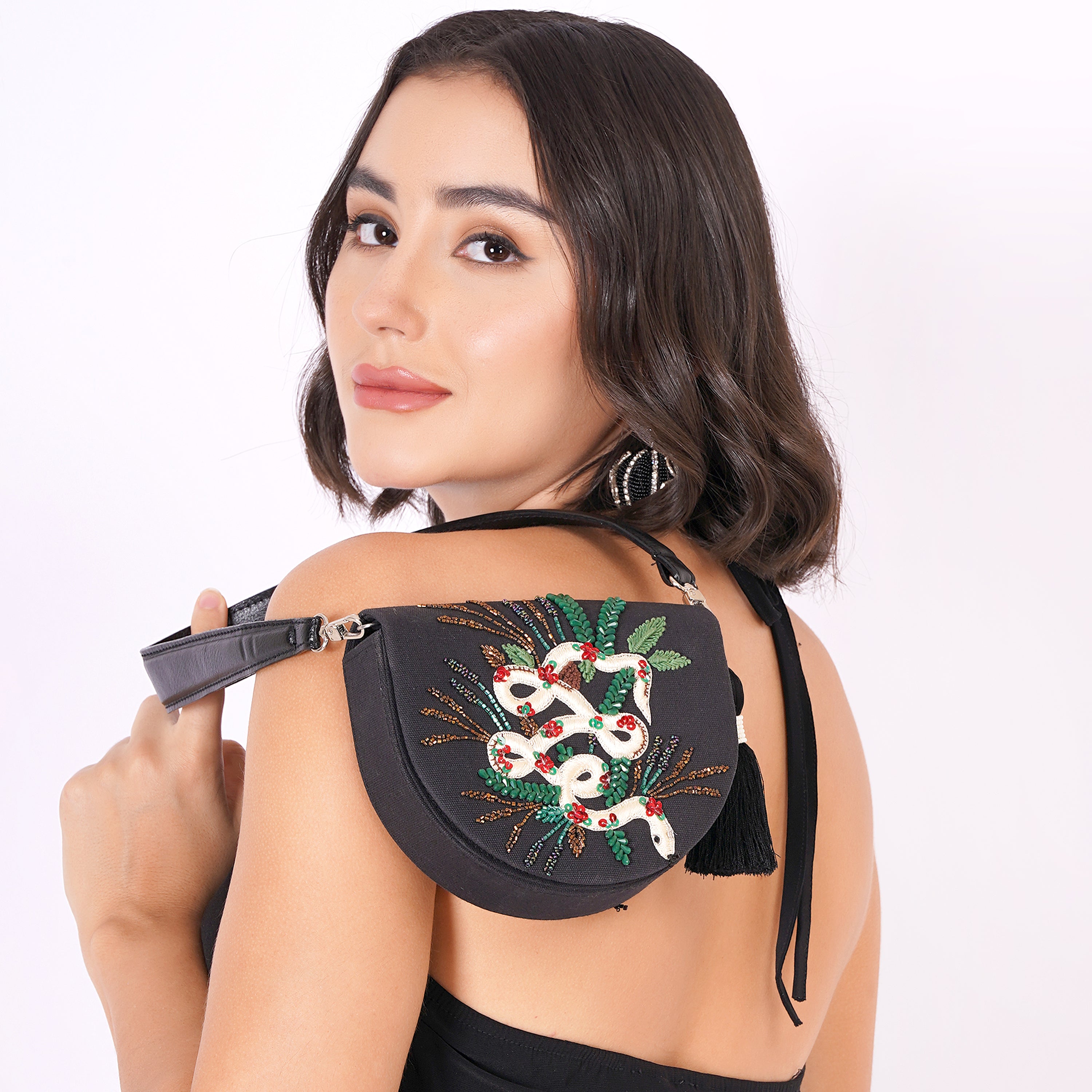 Kiss Serpent Clutch Bag