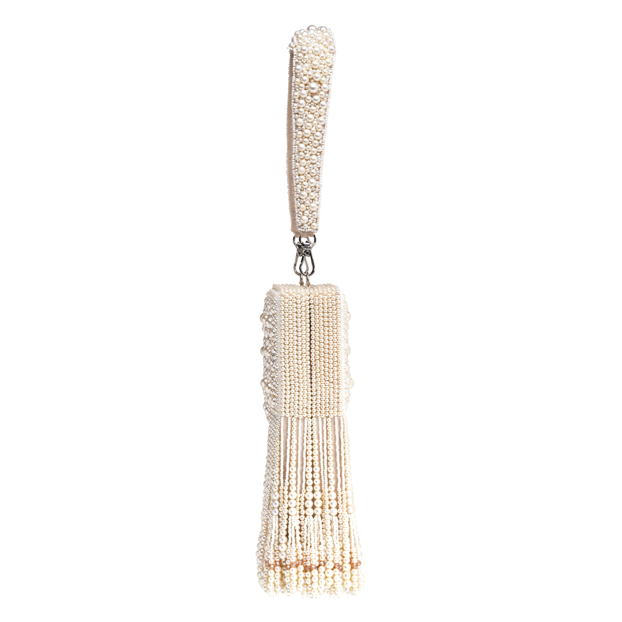 Pearl Drape Clutch Bag