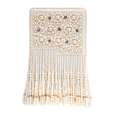 Pearl Drape Clutch Bag