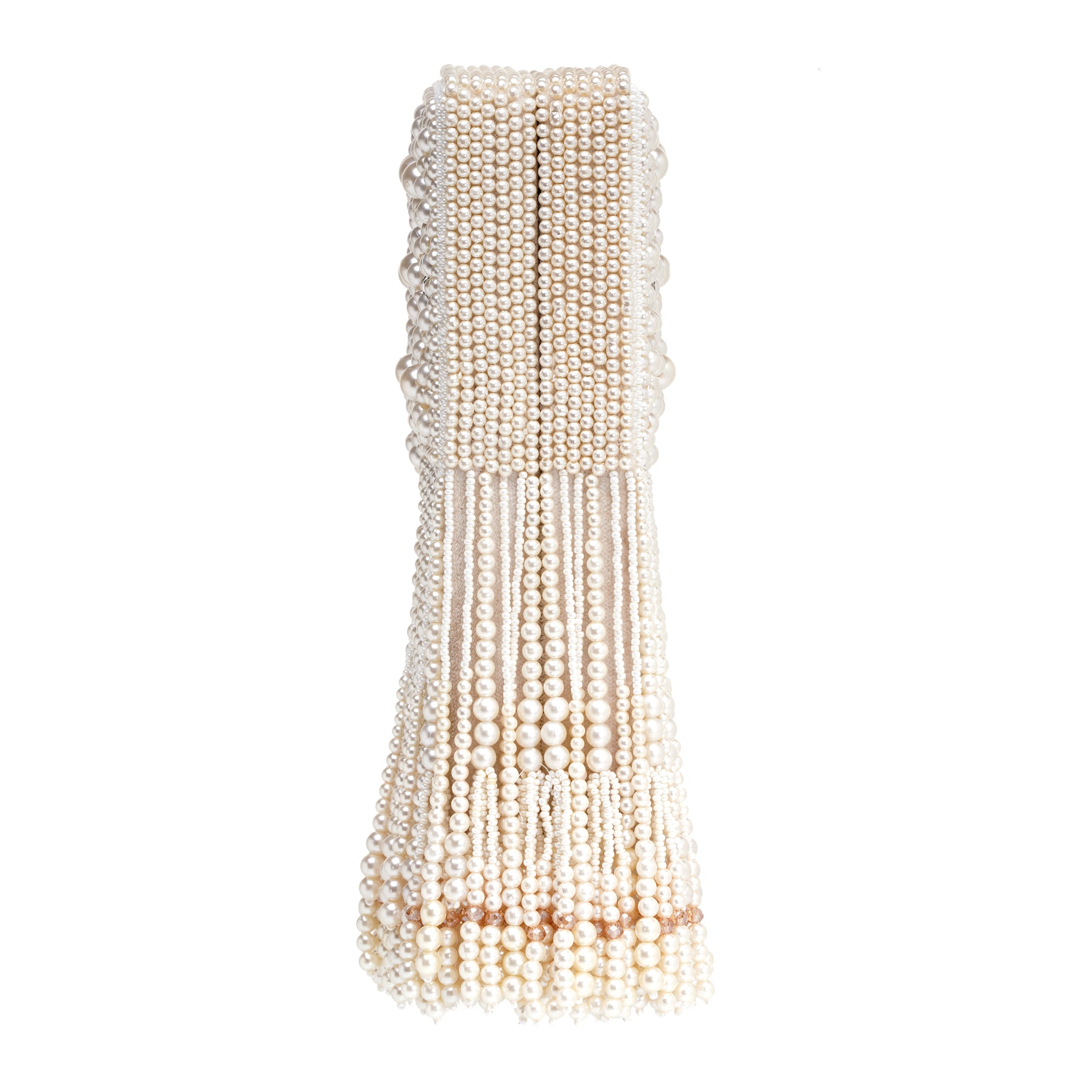 Pearl Drape Clutch Bag