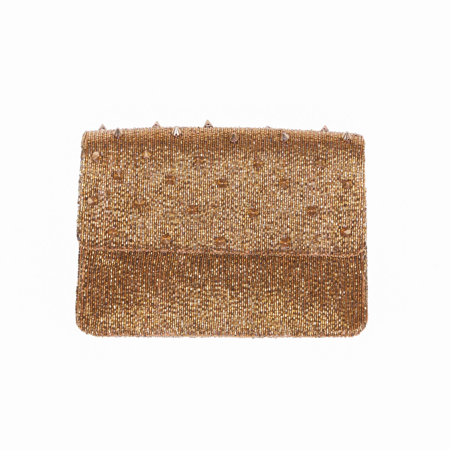 The Golden Mesh Clutch