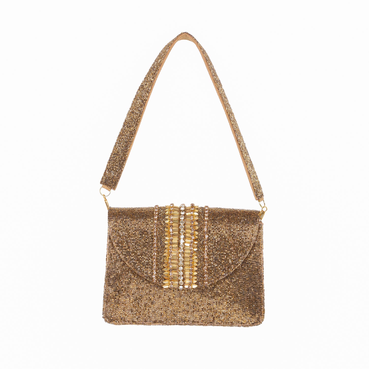 The Golden Cascade Clutch