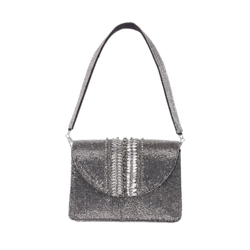 The Silver Cascade Clutch